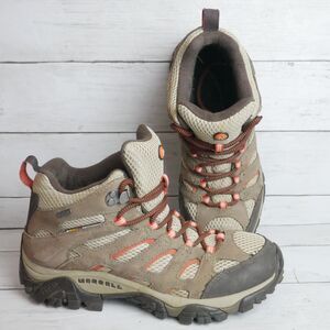 Merrell Womens Size 8.5 Bungee Cord Hiking Boots Vibram Continuum Waterproof